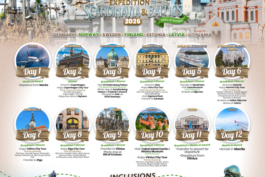 EUROPE (VIKINGS EXPEDITION TO SCANDINAVIA & BALTICS)