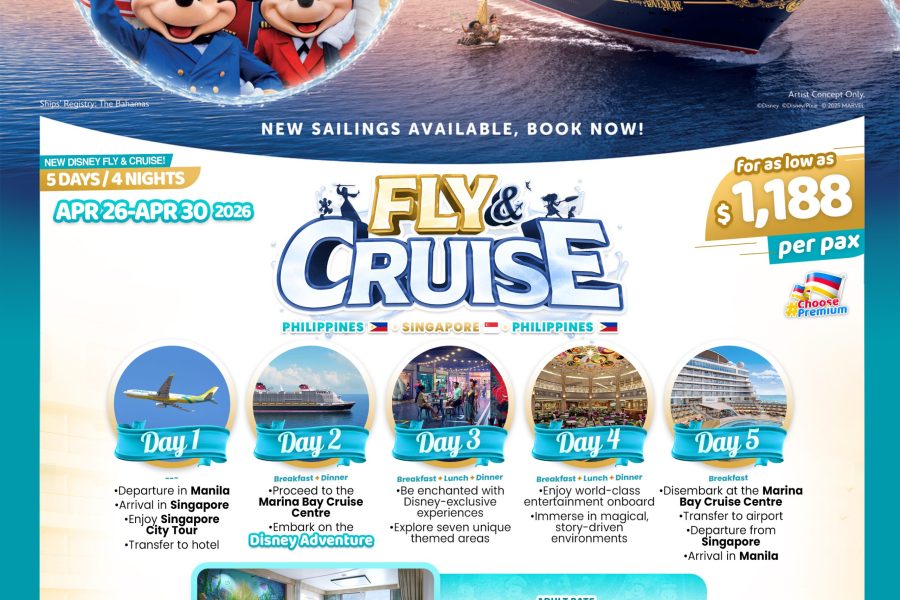 FLY & CRUISE DISNEY ADVENTURE