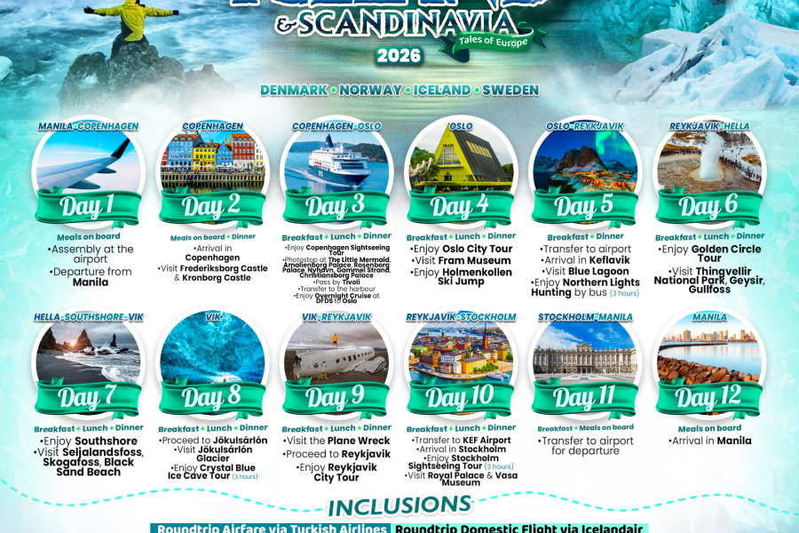 CRYSTAL OF ICELAND & SCANDINAVIA  (TALES OF EUROPE)