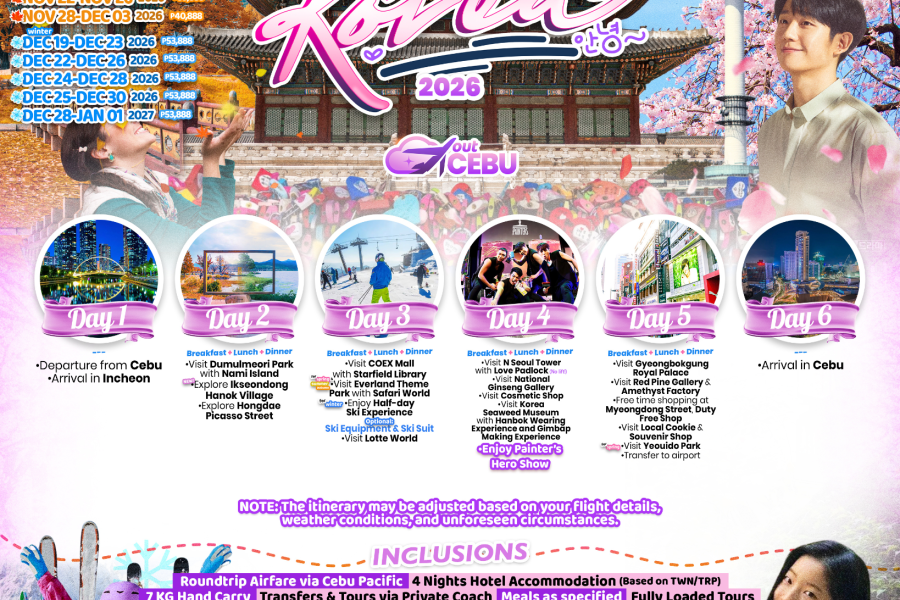 HEARTFELT KOREA (OUT CEBU)