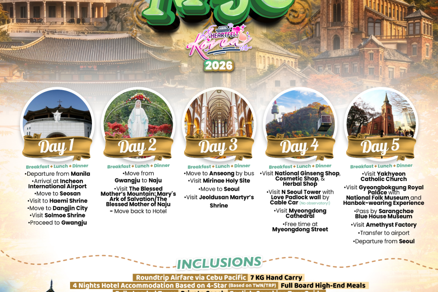 HEARTFELT KOREA (PILGRIMAGE TO NAJU)