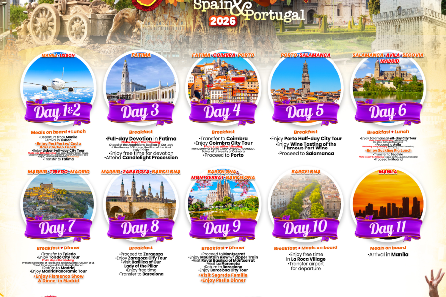 SPAIN & PORTUGAL BIENVENIDOS